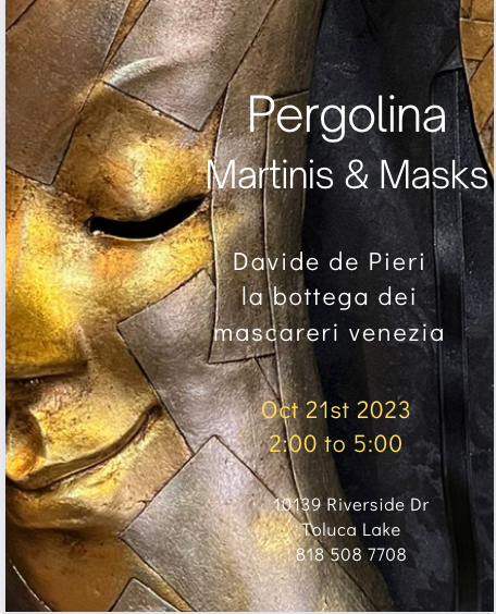 MARTINIS & MASKS.    reminder reminder