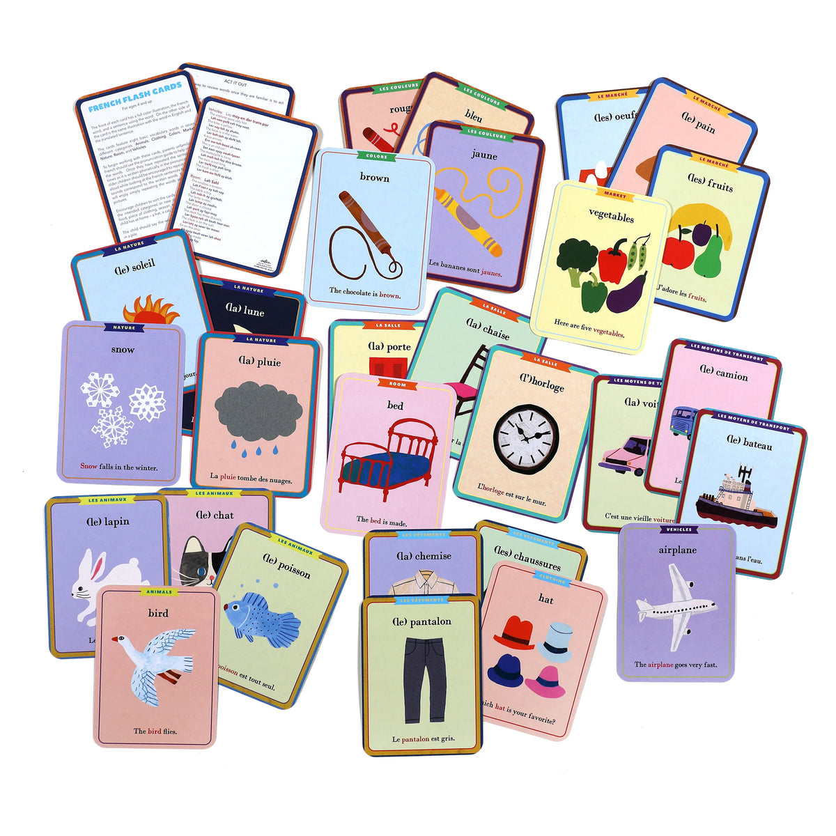 French Flash Cards
