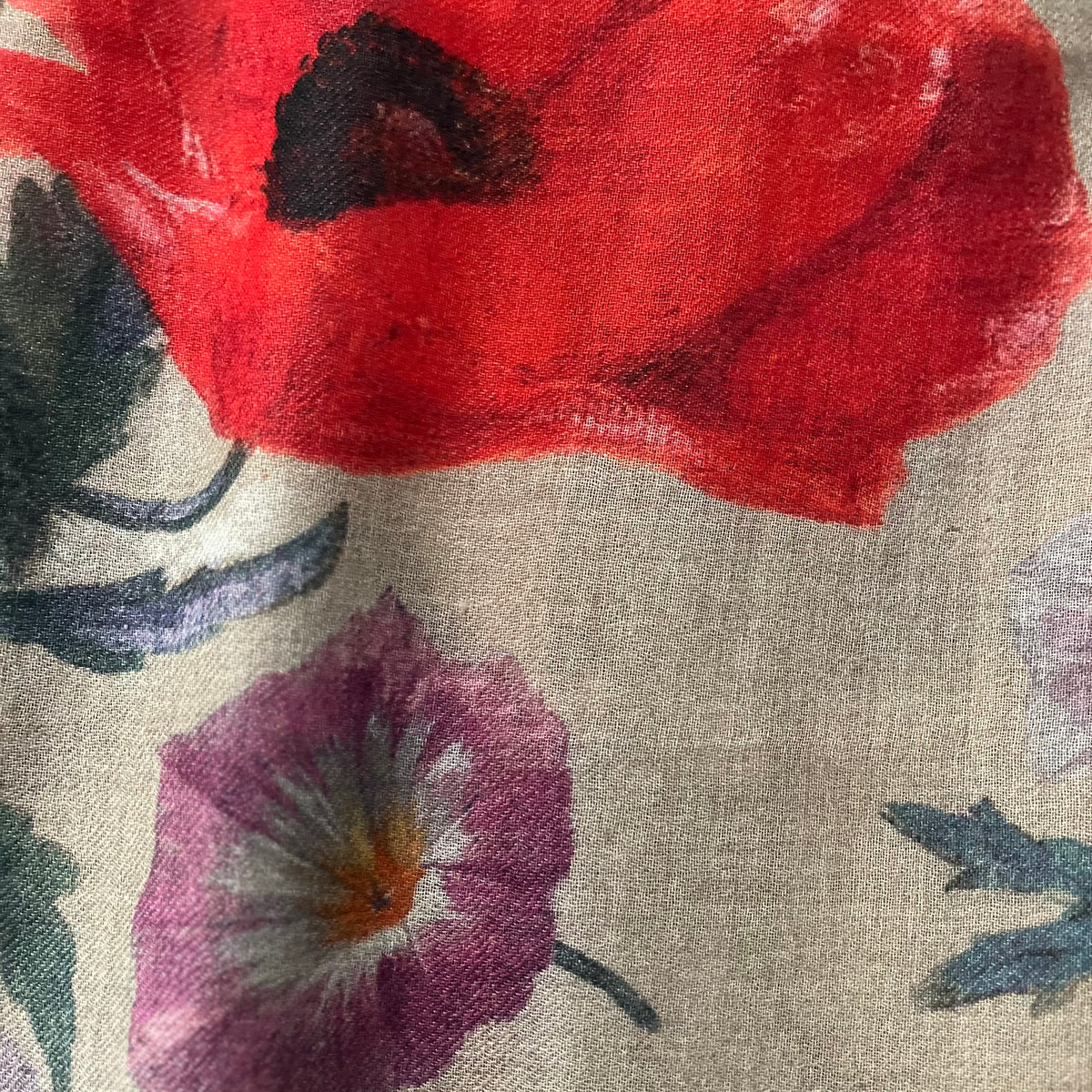 A Bouquet of Color.   scarf