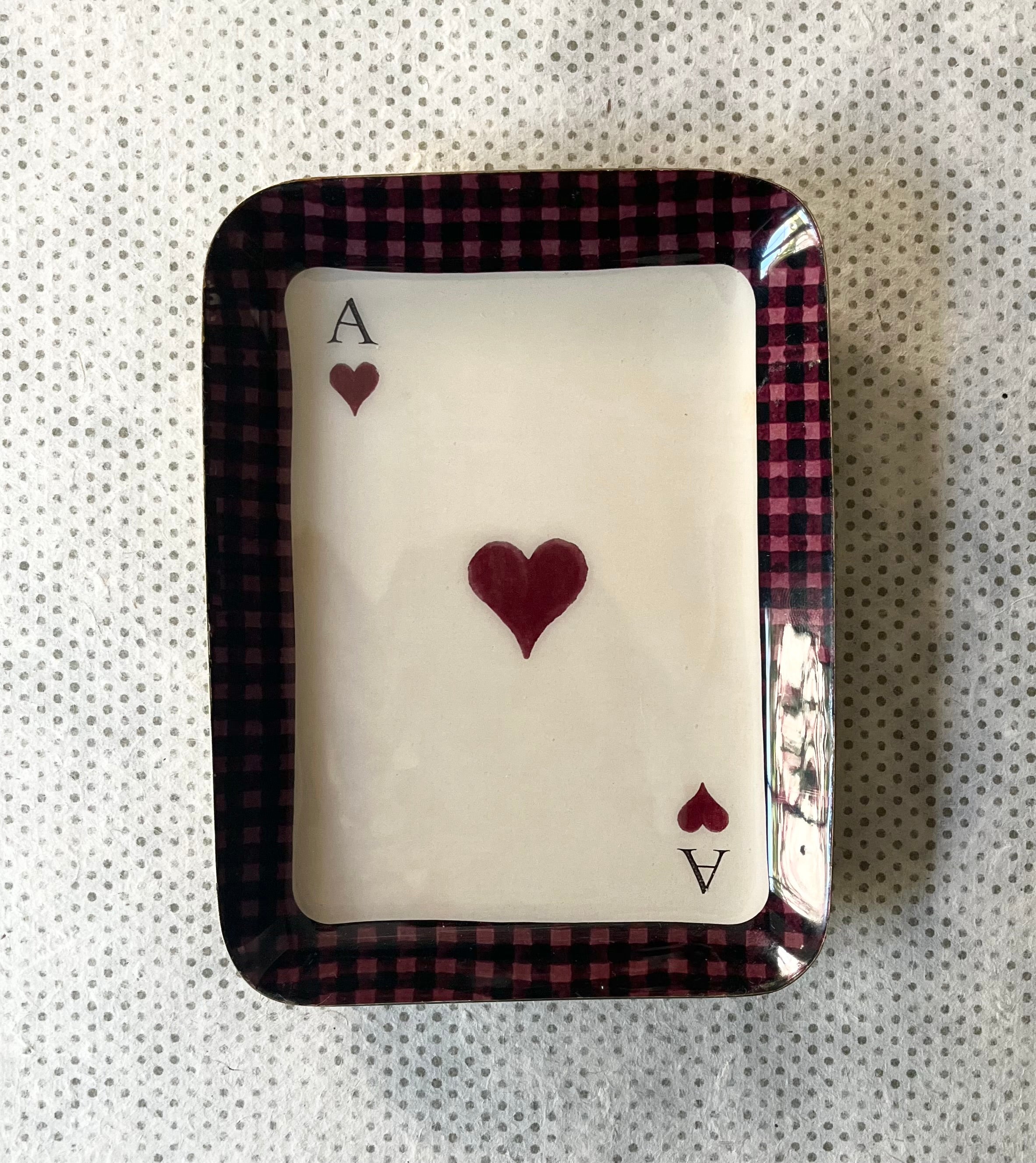 Ace of Hearts tray