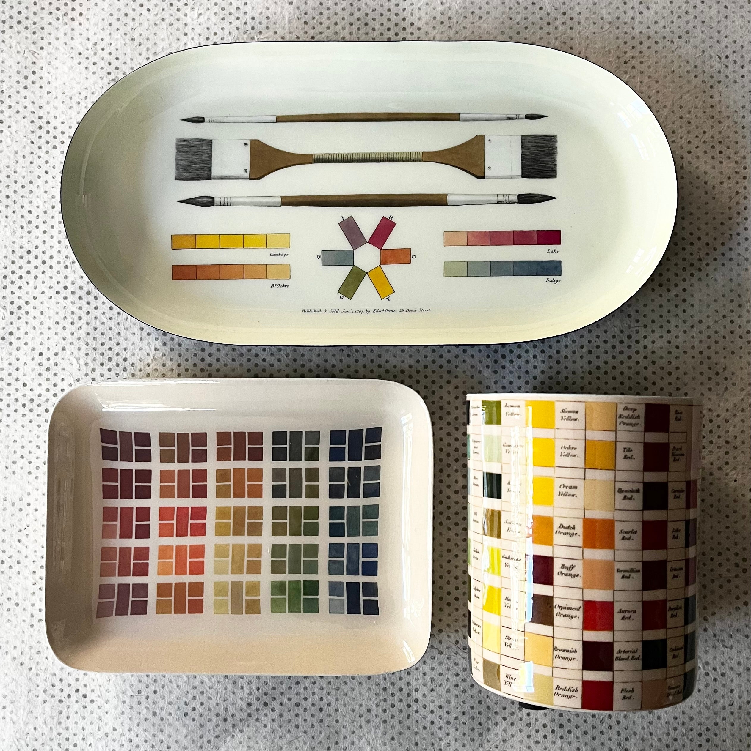 Enamel everything pot Nomenclature of colors