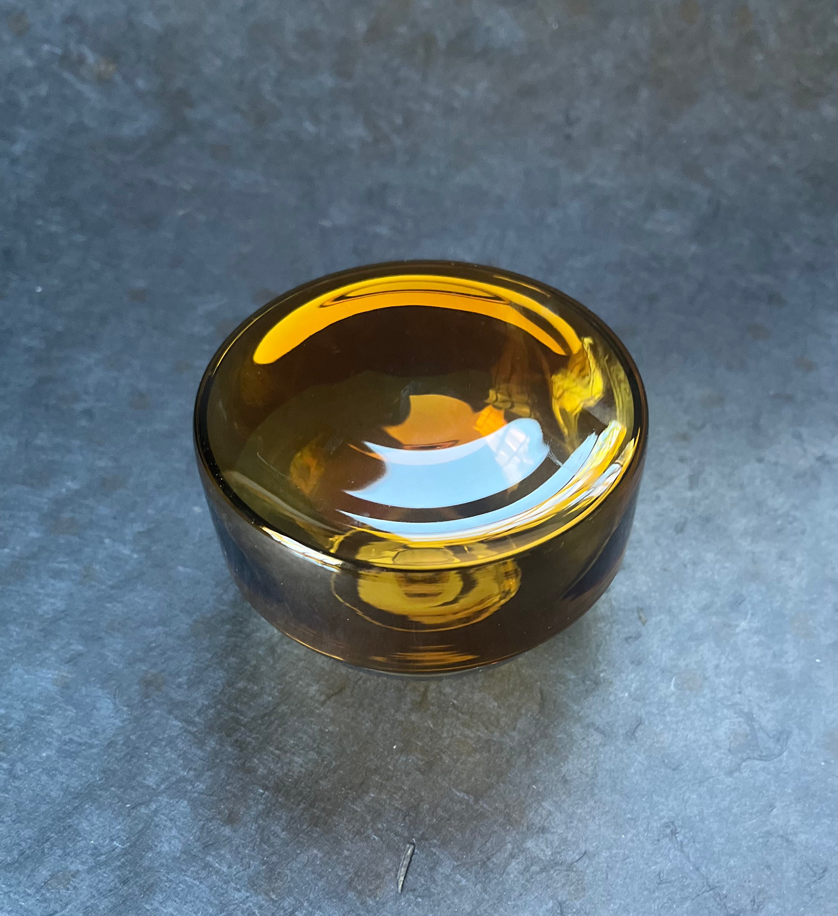 Two-Toned Glass Container