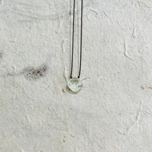 beryl drop.  necklace