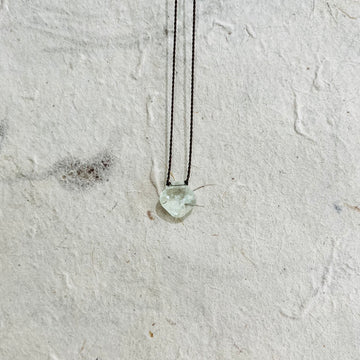 beryl drop.  necklace