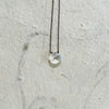 moonstone drop.  necklace