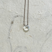 moonstone drop.  necklace