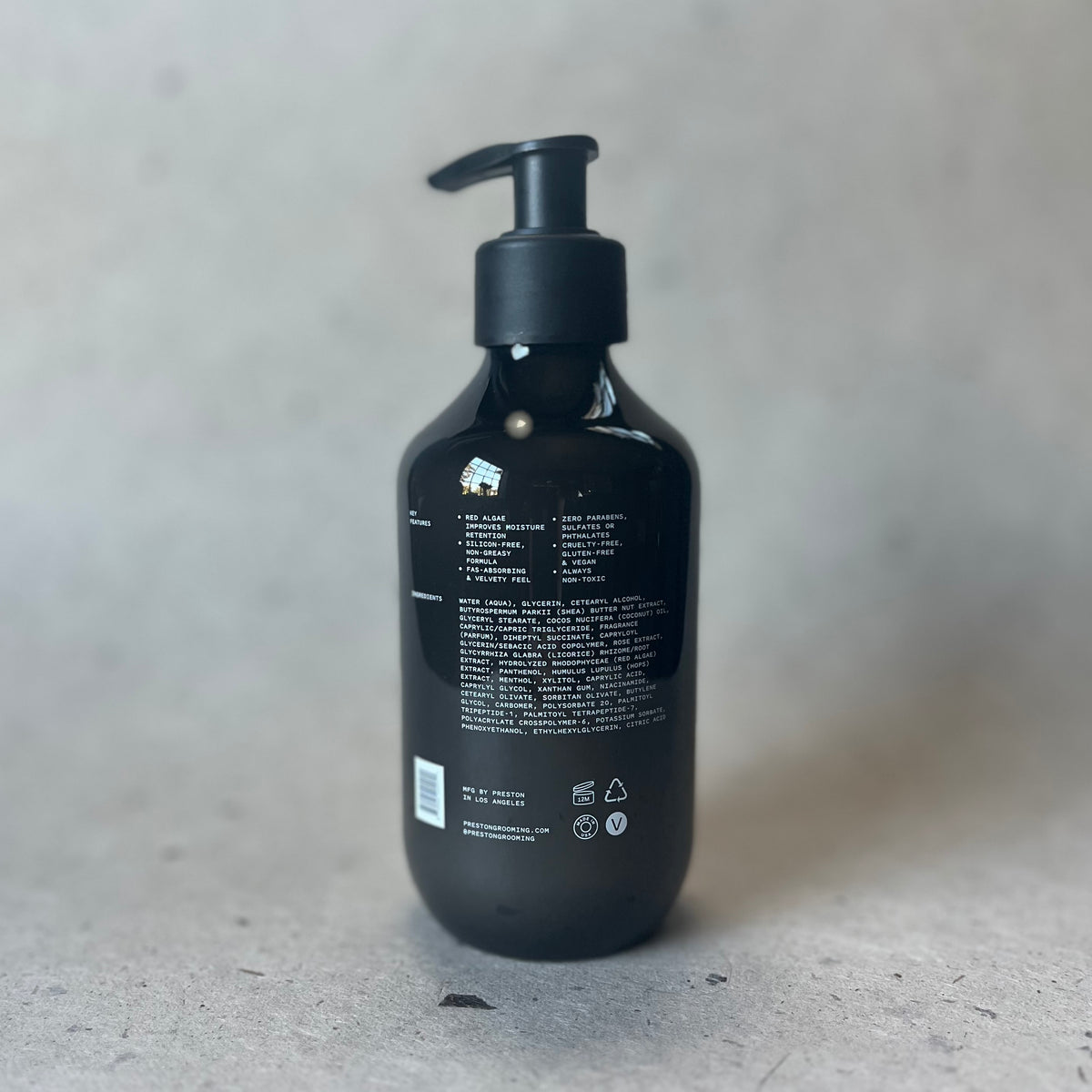 Preston Lotion.   Amber