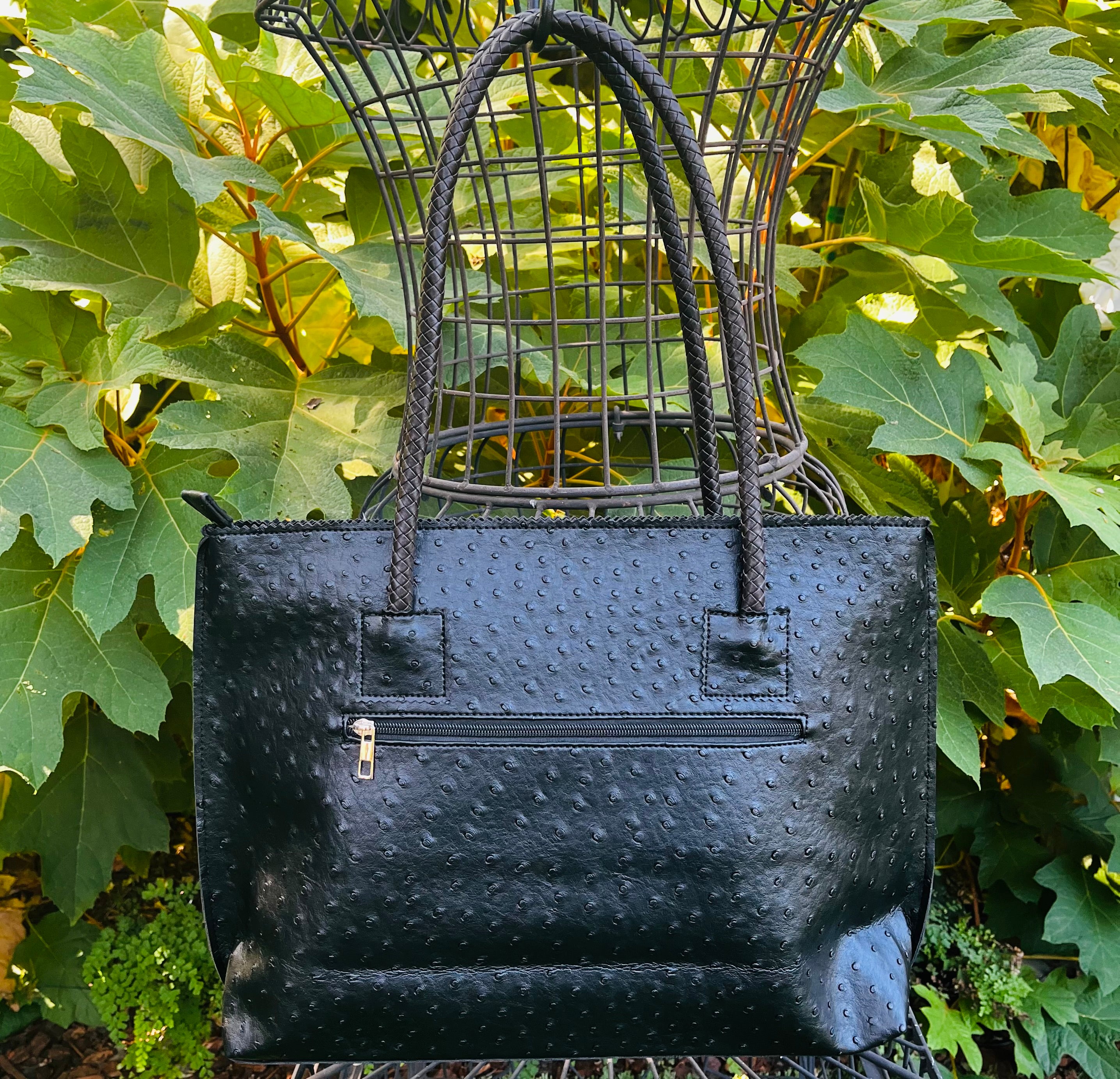 the almost Ostrich bag