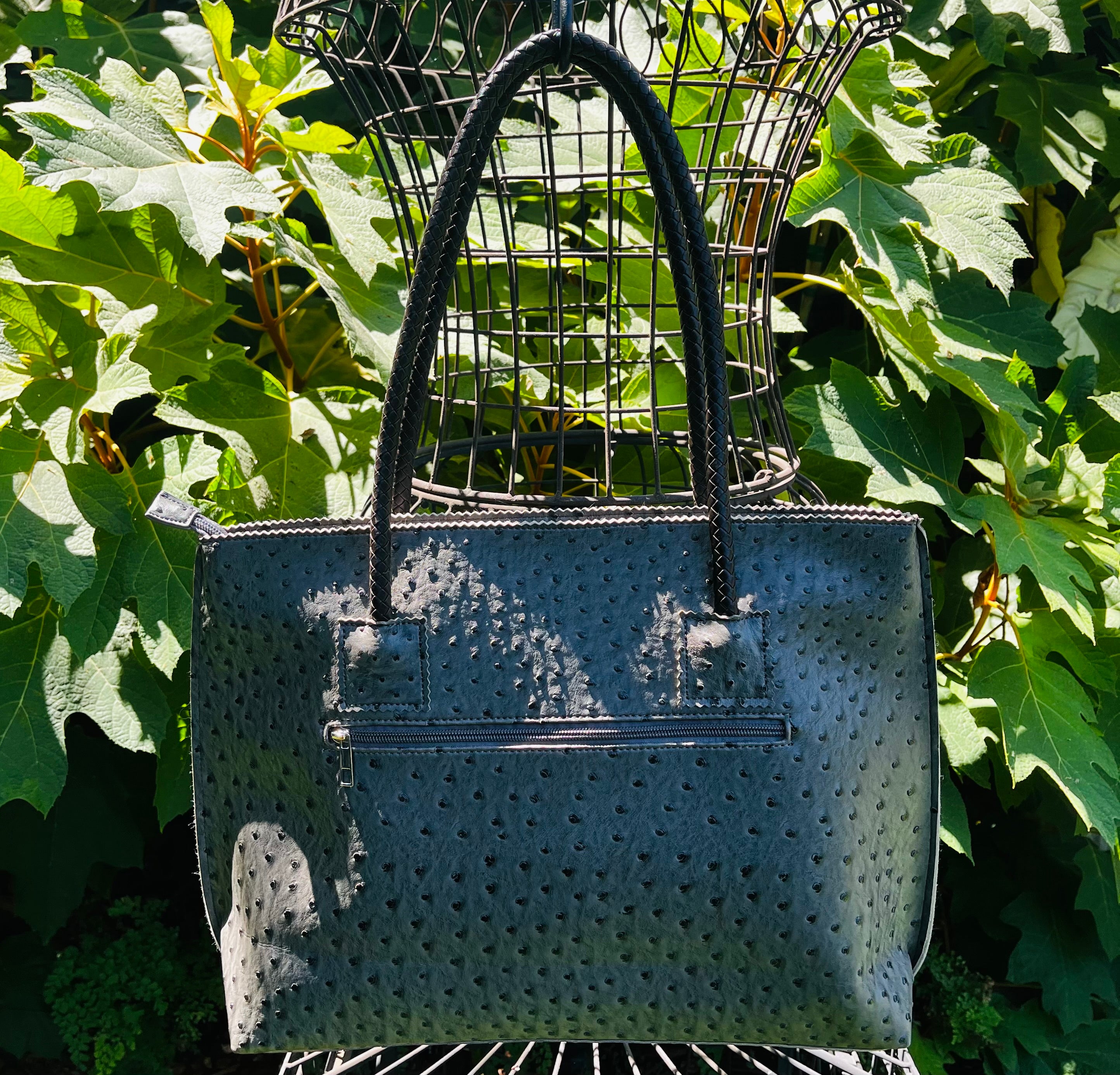 the almost Ostrich bag