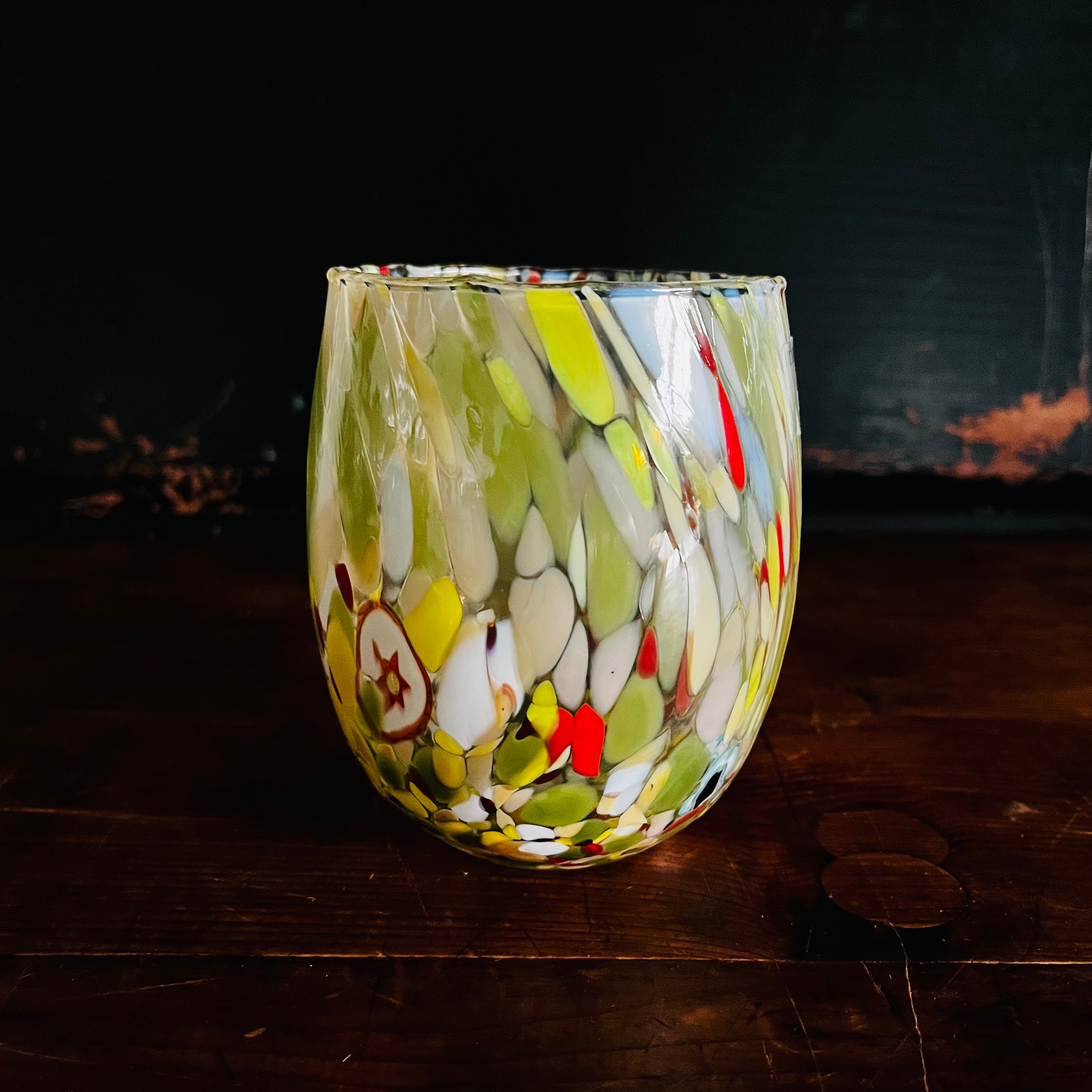 Murano glass.