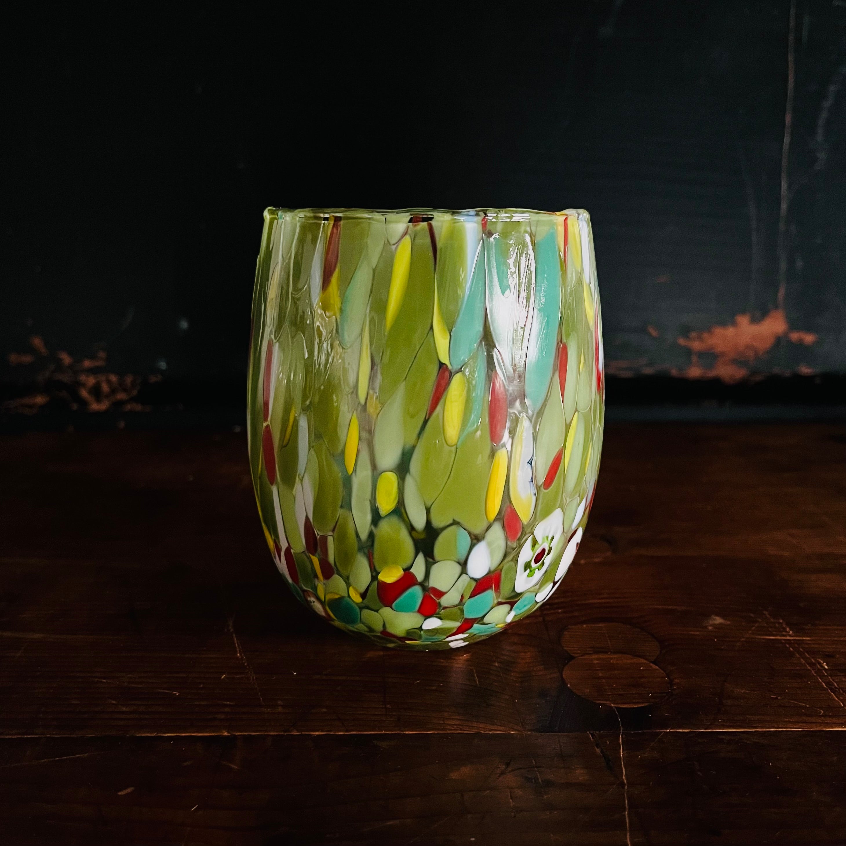 Murano glass.