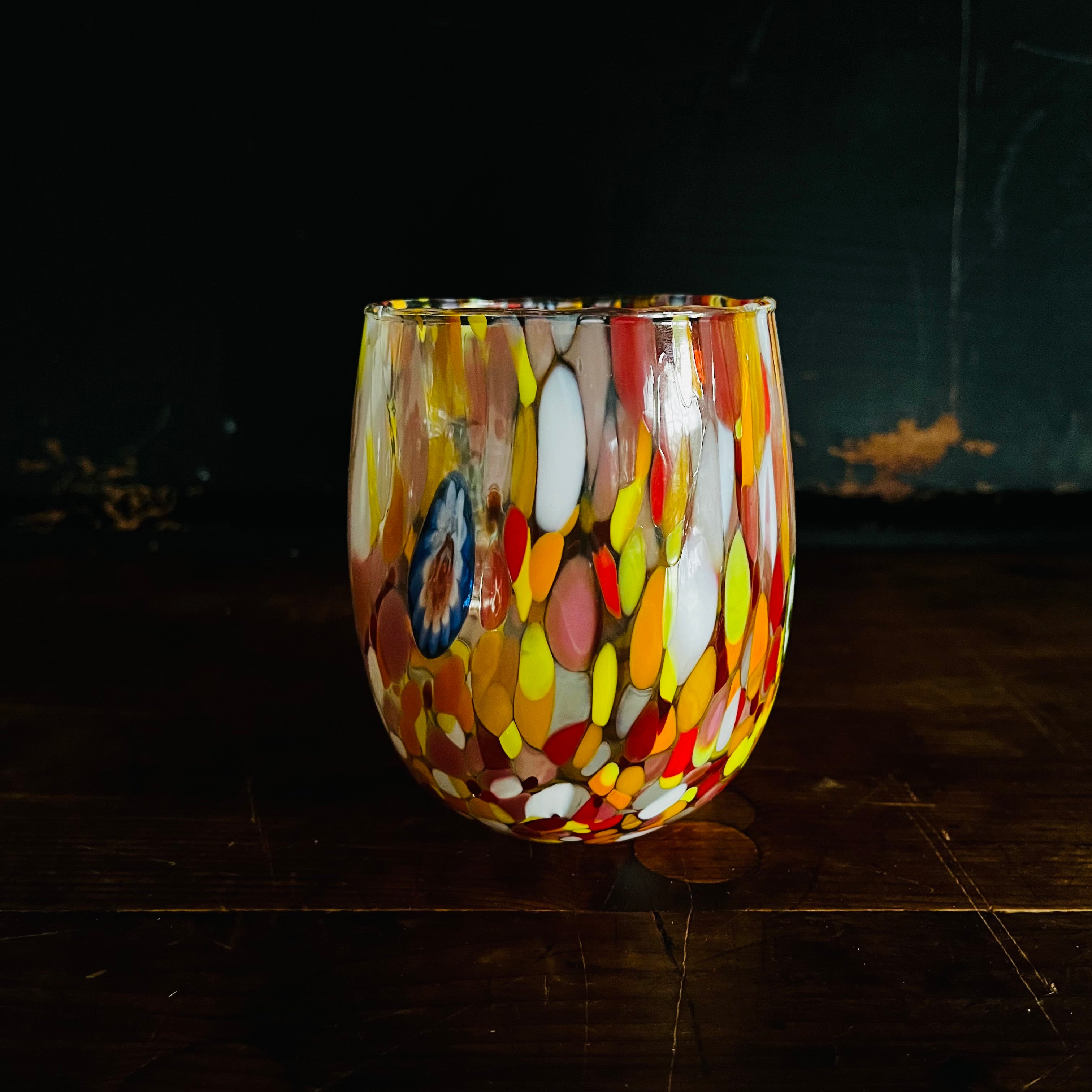 Murano glass.