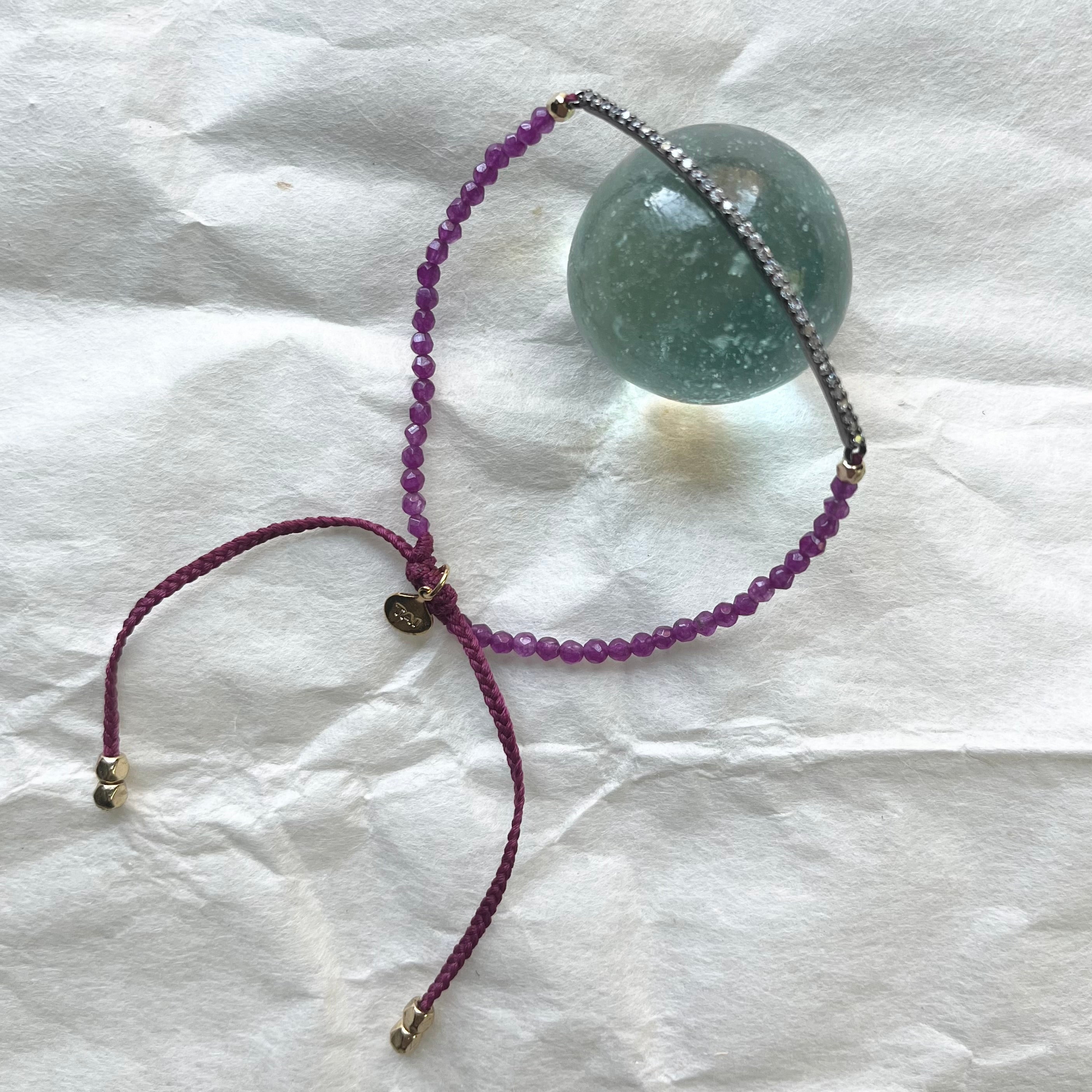 Pink Agate Bracelet