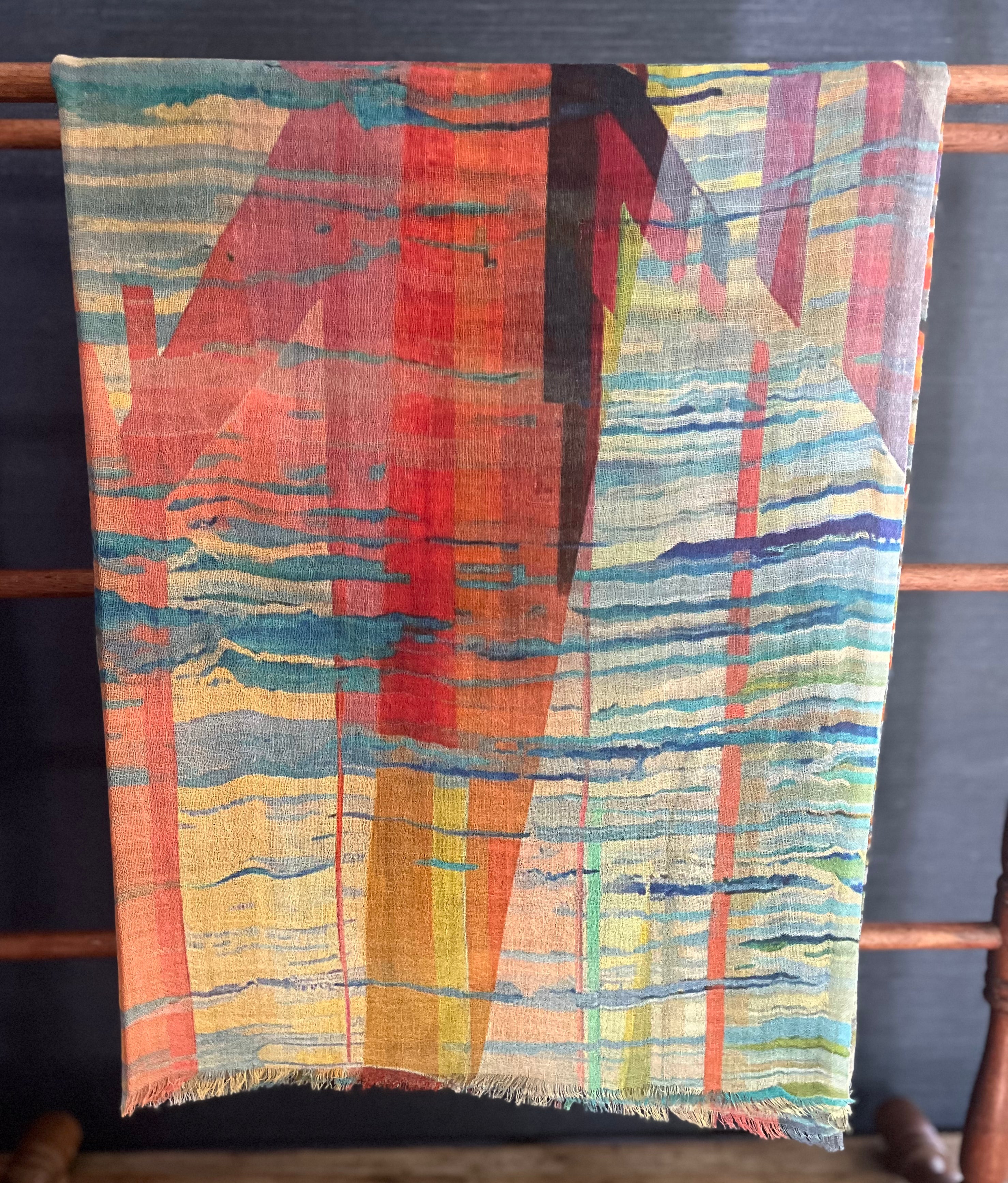 Multi Striped Scarf