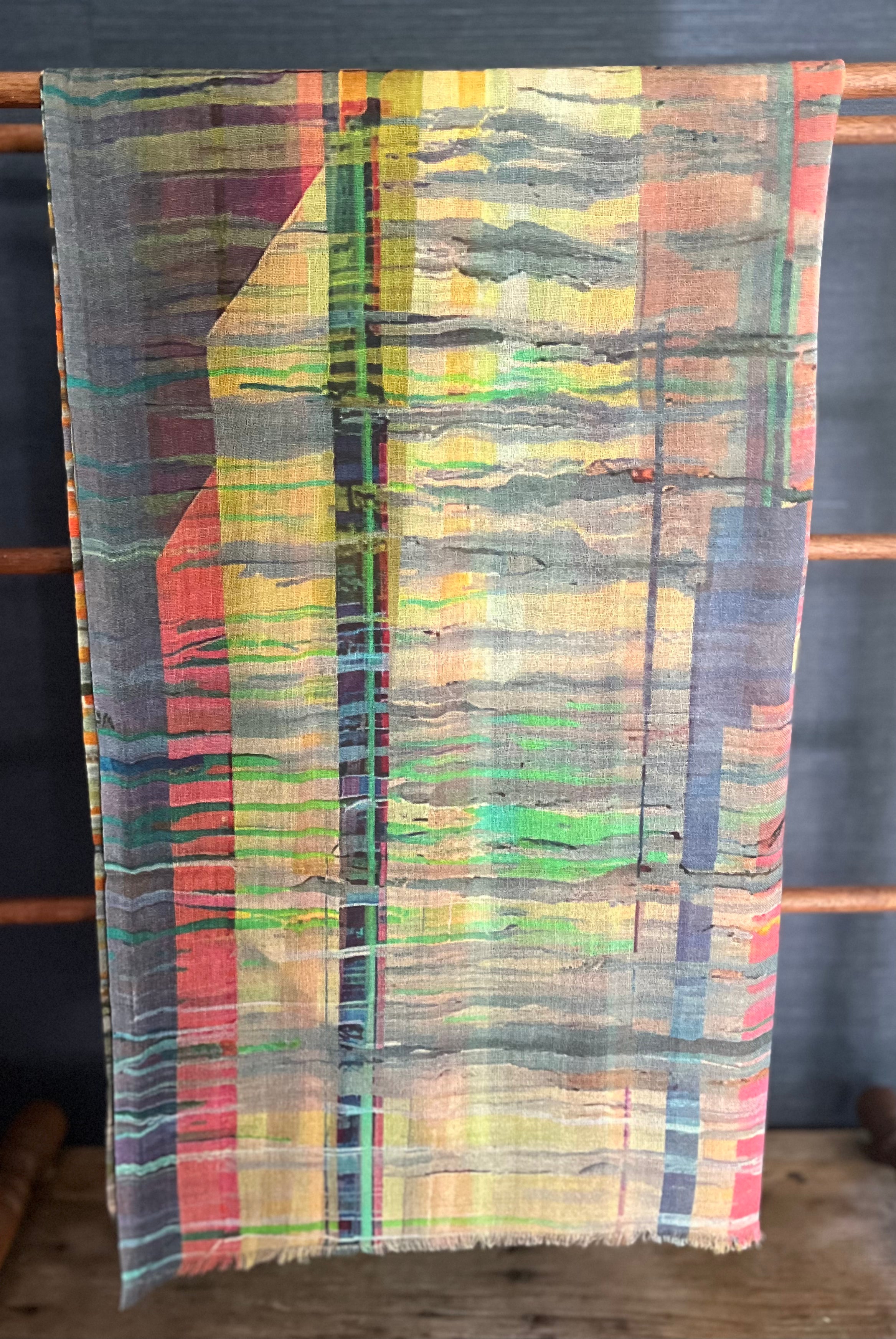 Multi Striped Scarf