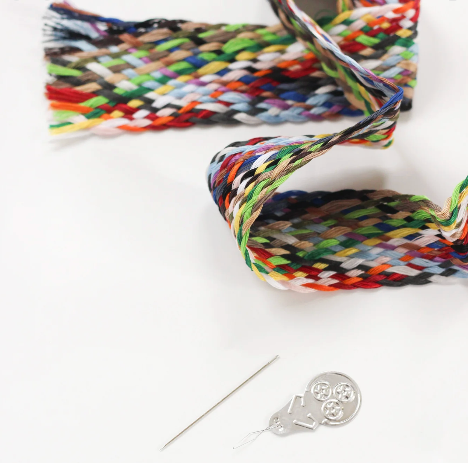 Braided cotton thread