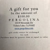 GLORIOUS GENEROUS GIFT CARD
